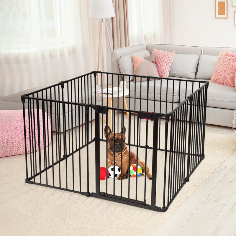 122cm W x 74cm H 8 - Panel Folding Room Divider