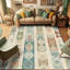 Tapis décoratif à longues fibres en polyester à haute densité Ambesonne Southwestern-97177786