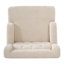 Fauteuil d'appoint rembourré avec pieds en bois d'hévéa Corrine-129915537