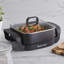 West Bend 12" Electric Skillet With Non-Stick Coating, In Black