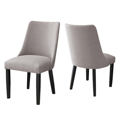 Fishburne Xena Gray Upholstered Dining Chair