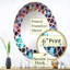 Wetterland - Miroir mural moderne ovale-1430884333