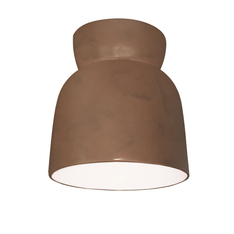 Logan Radiance - Hourglass Flush-Mount, Terra Cotta, LED (Integrated)