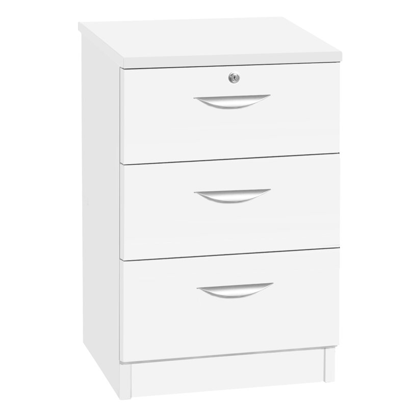 Multimedia Storage Unit, White