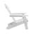 Tranquilo Depot Plastic Folding Adirondack Chair-70080773