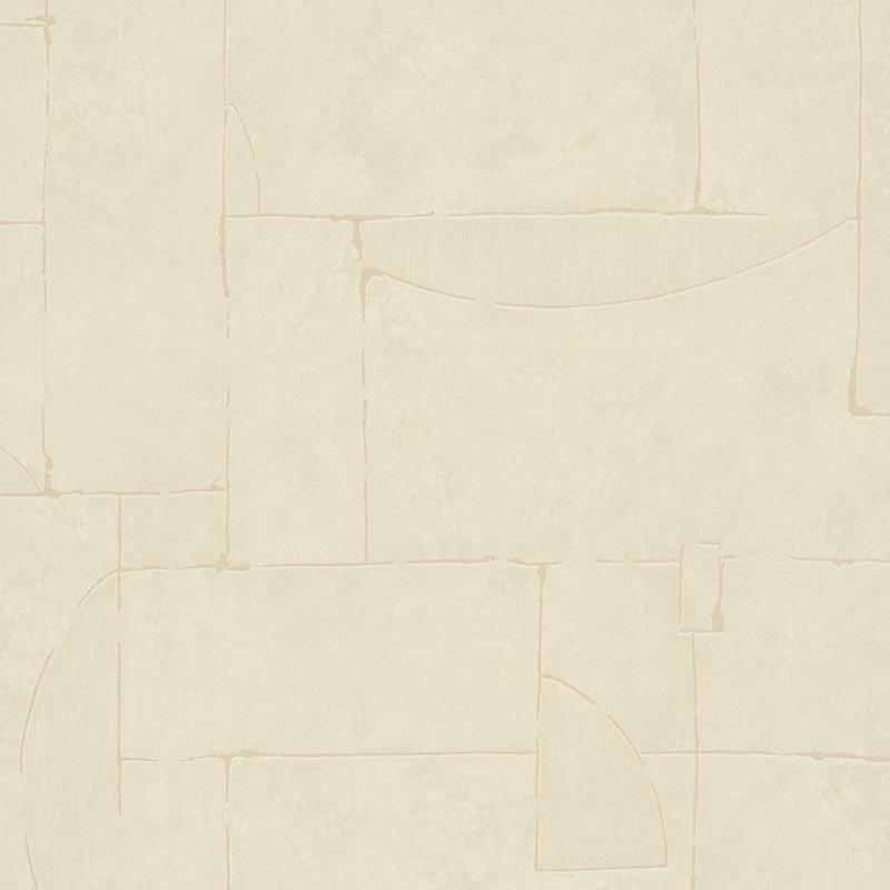 Terra Collection Graphic Abstract Stone Wallpapr Roll, Silver