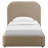 Keynote Upholstered Fabric Curved Platform Bed-101181373-101181368