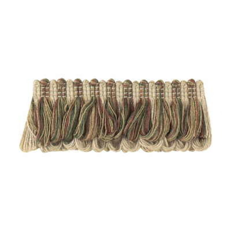 Hawkshurst Fabric - Moss/Rose