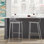 Tabouret de comptoir Krasimira Melissa