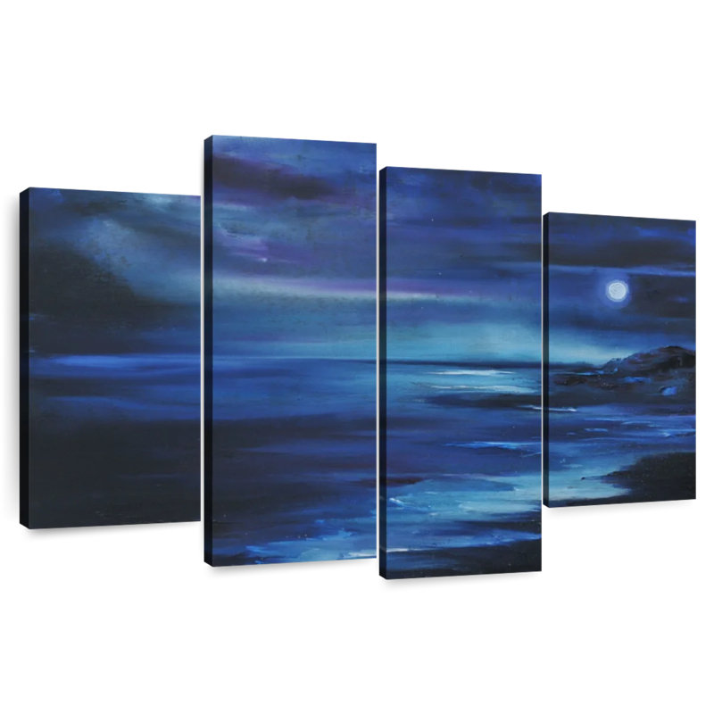 Alvord Night Time Ocean, 32" H x 52" W