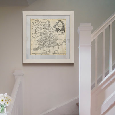 " Map Of England & Wales "