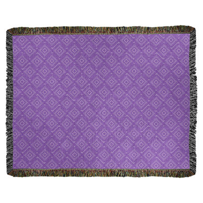 Couverture en coton tissé Katelyn Elizabeth