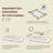 71X20" Chaise Lounge Chair Cushions With Straps, Waterproof And Fade-Resistant, For Outdoor Pool Indoor Home Office-1582307771