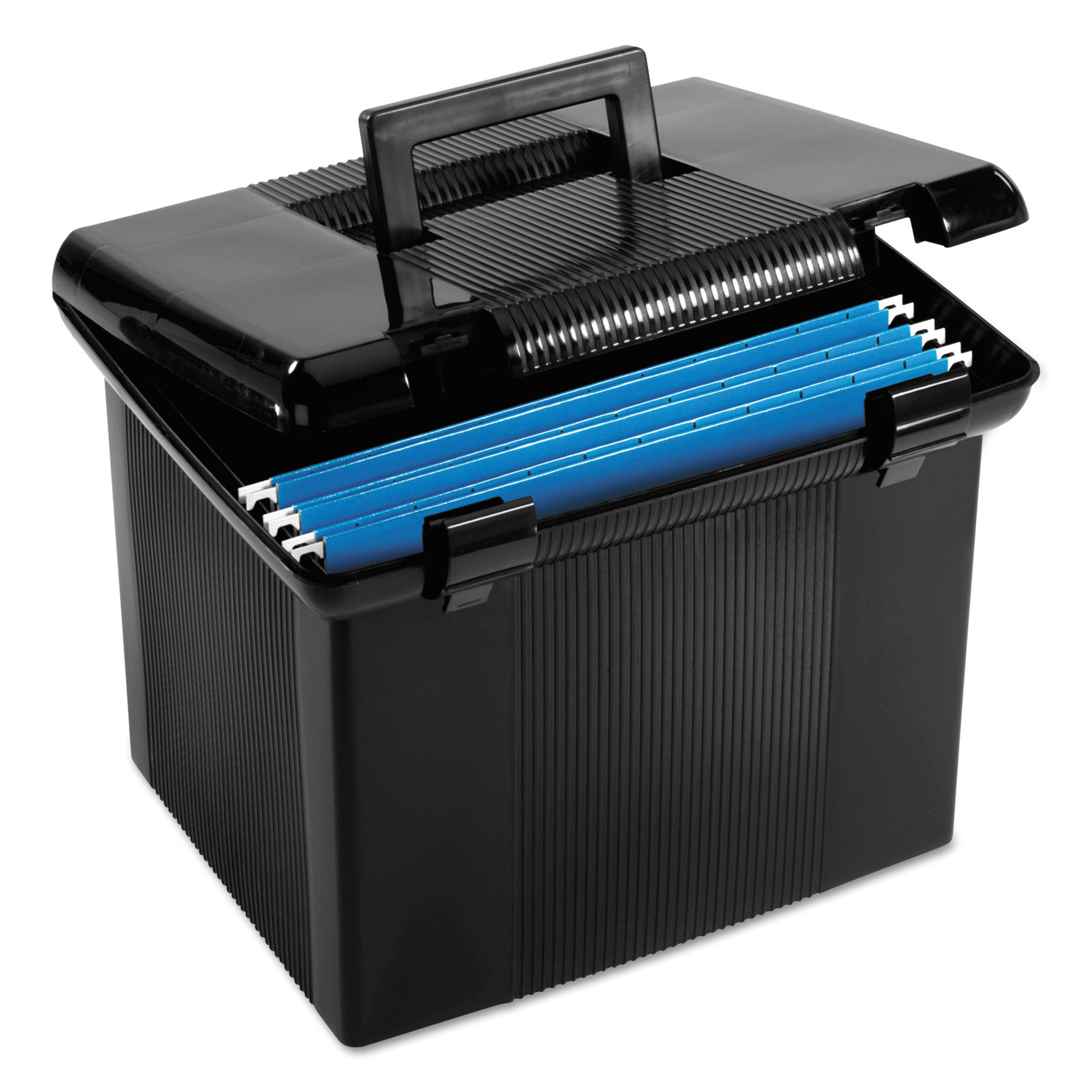 Storex Portable Storage Box External Dimensions 14.9 Length x 11