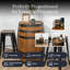 Meuble demi-whisky 