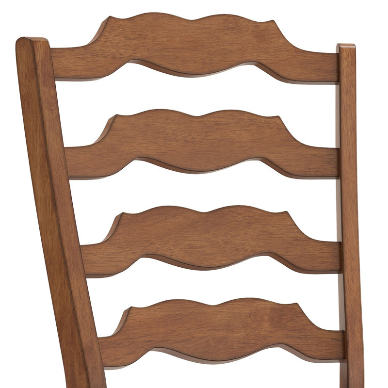Fortville Solid Wood Counter/Bar Stool, Oak, Bar Stool (29” Seat Height)