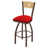 Canter Red Vinyl / Black Wrinkle Frame