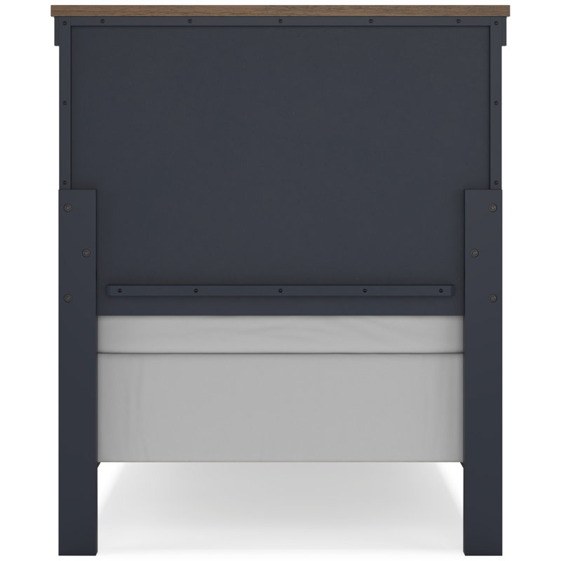 Leani Panel Headboard, Lit simple