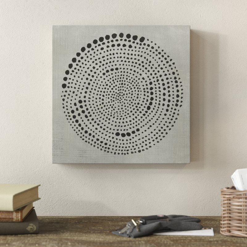 « mythos ii », peinture sur toile tendue, H 24 po x l 24 po x P 2 po