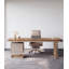 Bureau de luxe en bois massif clair-587258466