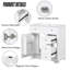 Ensemble de meuble-lavabo simple 30 po avec plateau Savka