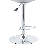 2-Piece Modern Acrylic Swivel Adjustable Counter Stools with Footrest-485219424