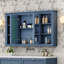 Armoire de toilette murale avec rangement-407738665