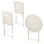Flowersii 2 - Person Patio Dining Set with Round Table-884319285