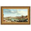 A View of Paris with the Ile de la Citi, 1763 Framed Painting Print on Canvas-1266093062