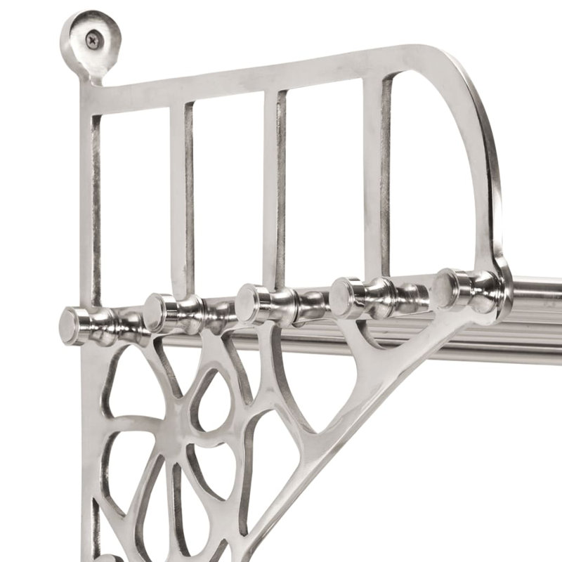 Aluminium Wall Mounted Coat Rack