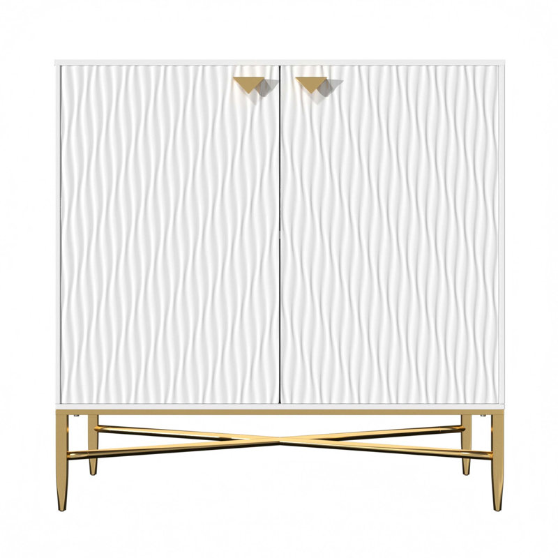 2 Door Locker Accent Cabinet