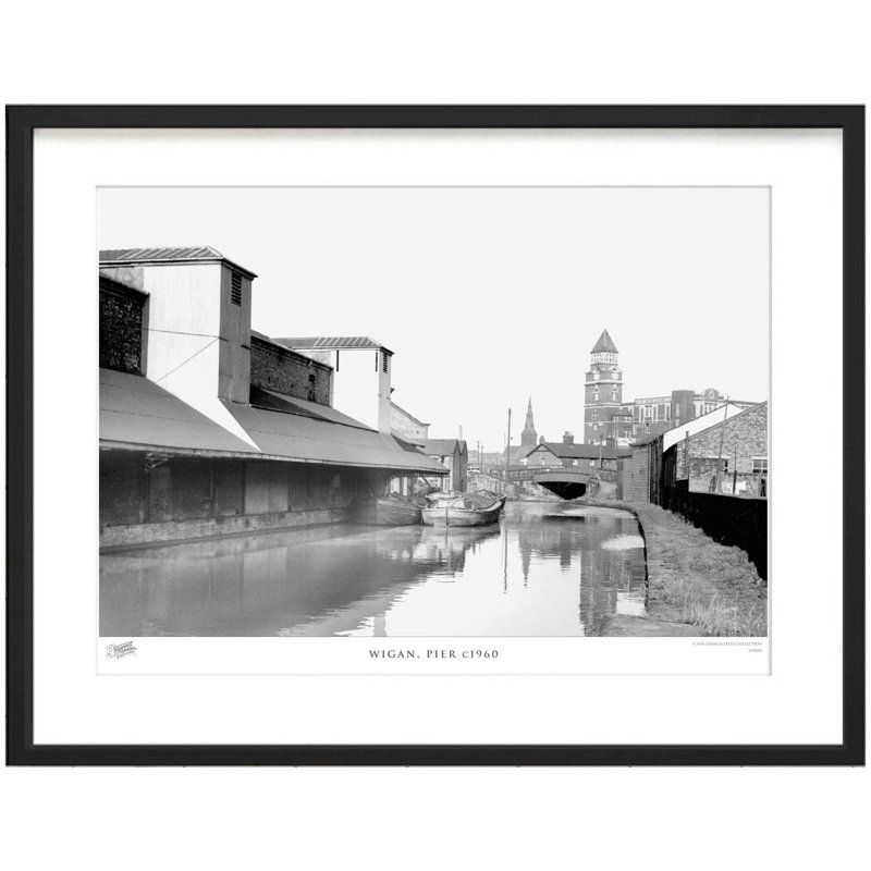 Wigan, Pier C1960 by Francis Frith - Single Picture Frame Print, 45cm H x 60cm W x 2.3cm D