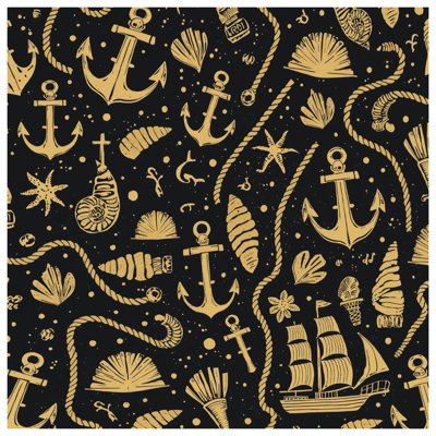 Couvertures à motif nautique