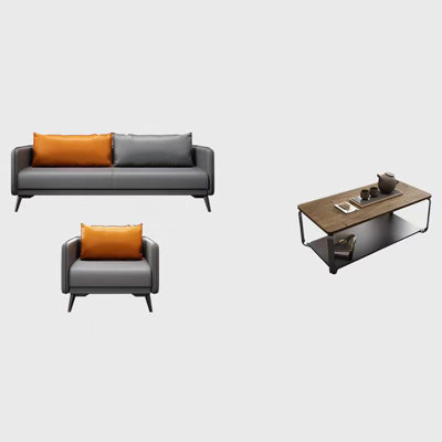 Simple business modern office sofa set