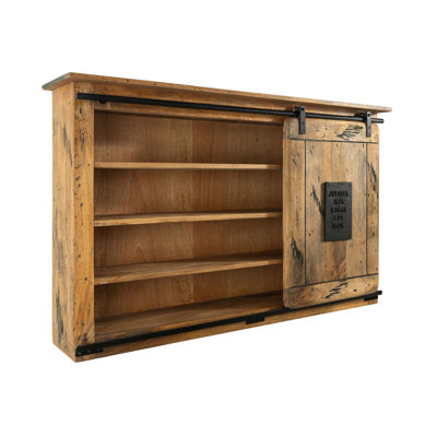 Railway Mango Solid Wood Floating Shelf