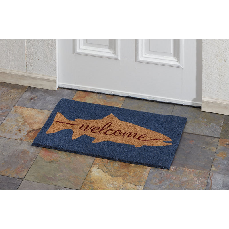 Trout Outdoor Doormat