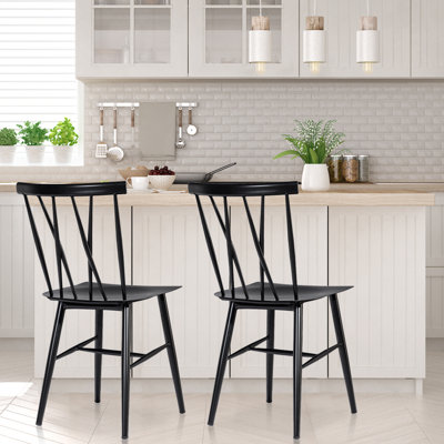 Cotswald 46cm H Cross Back Side Chair