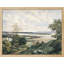 "Campagne champ vert émeraude" sur papier-98298723-98298726