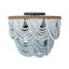 Ombre Wood Bead Flush Mount-428949232-428949233