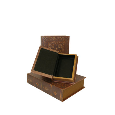 Ensemble de 3 boîtes à livres avec aimant Elbdrige