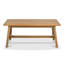 Mekela Oak 4-6 Extendable Dining Table-804034632-804034647