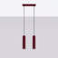 Pendant lamp Bonina 1 burgundy-124182272-124182283-124182285