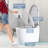 One Piece Smart Toilet with Bidet | Elongated Tankless Design, Heated Seat, Warm Water Wash, Auto Flush & Foot Sensor