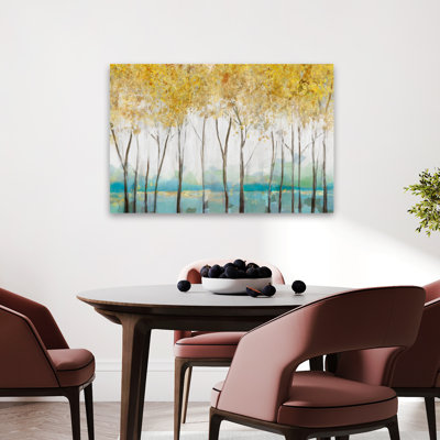 Molto paysage abstrait arbre nature peinture automne art contemporain