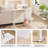 Console Table, Slim Console Table for Hallway, Metal Frame, Compact Display Table, Sofa Table