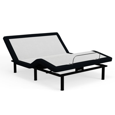 Adjustable Queen Base: Led Night , , Massage For Relaxation Size Bed Base With Height