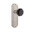 Deco Plate with Waldorf Black Door Knob-412997092-412997094