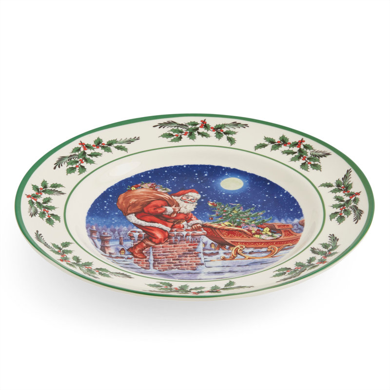 Assiette de table Christmas Tree