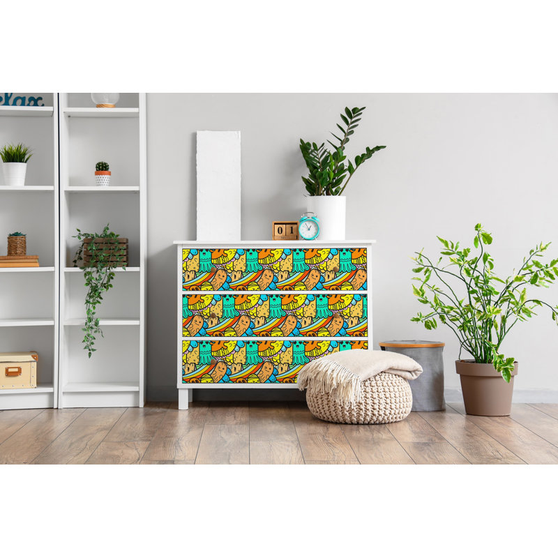 Anastasiea 100 cm x 50 cm Matte Peel & Stick Wallpaper Roll