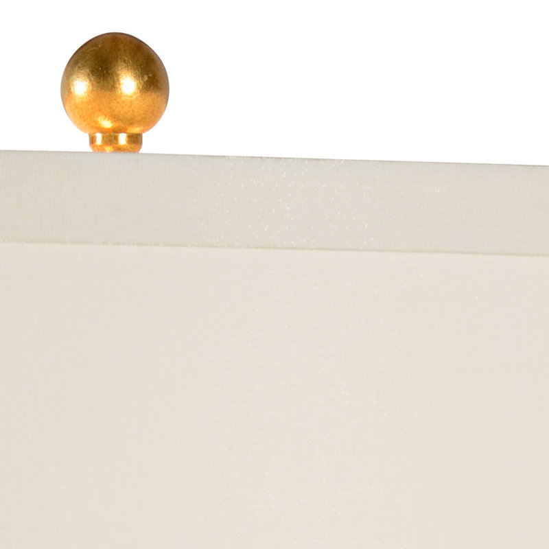 Table Lamp, White/Gold